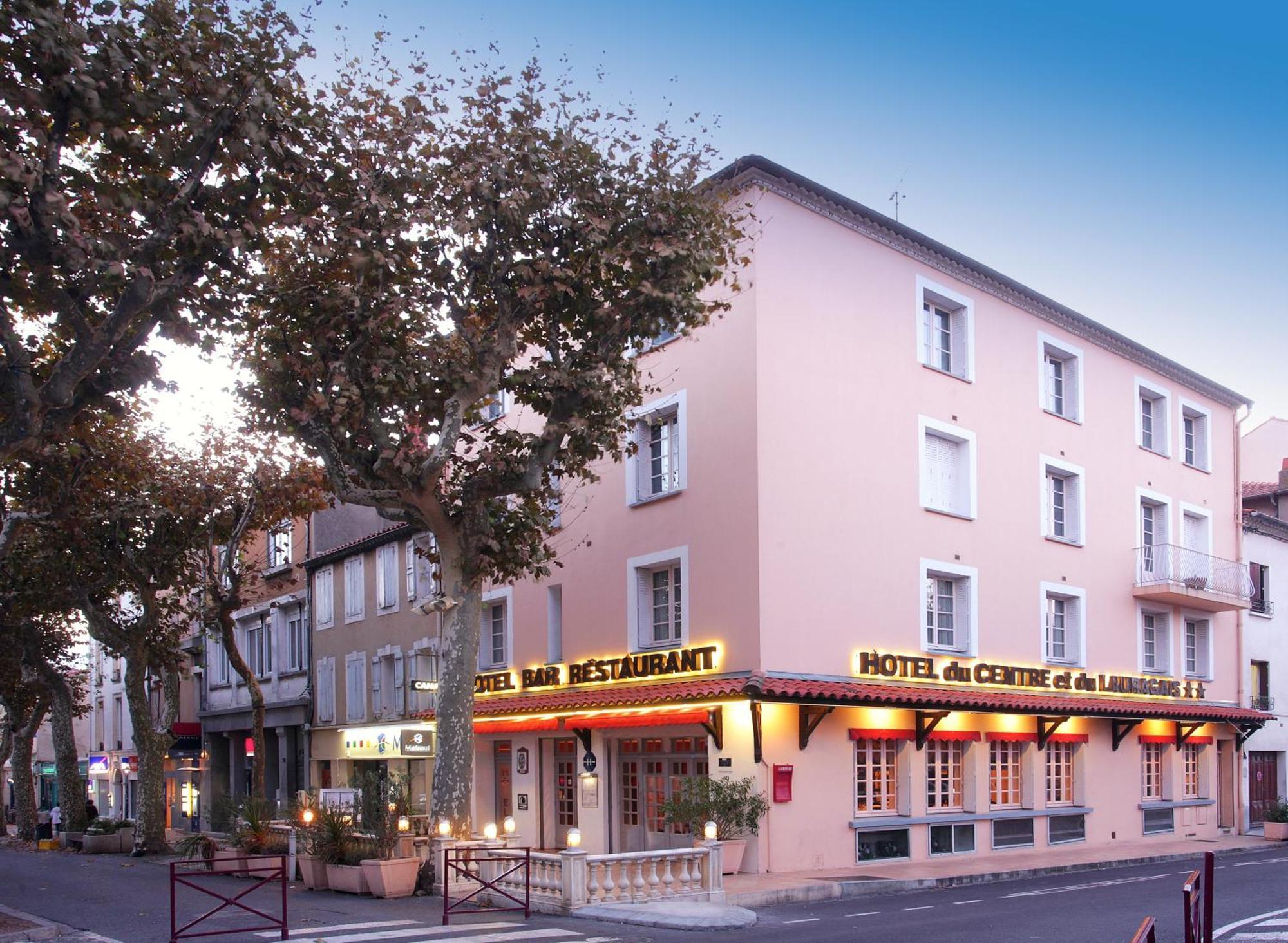 Hotel Restaurant Du Centre Et Du Lauragais Кастельнодари Экстерьер фото
